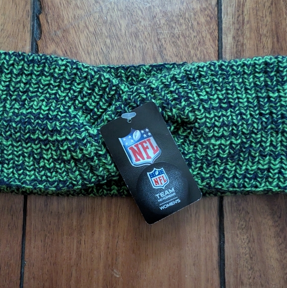 Seattle Seahawks 47 Embroidered Knit Headband (os) - Picture 5 of 7